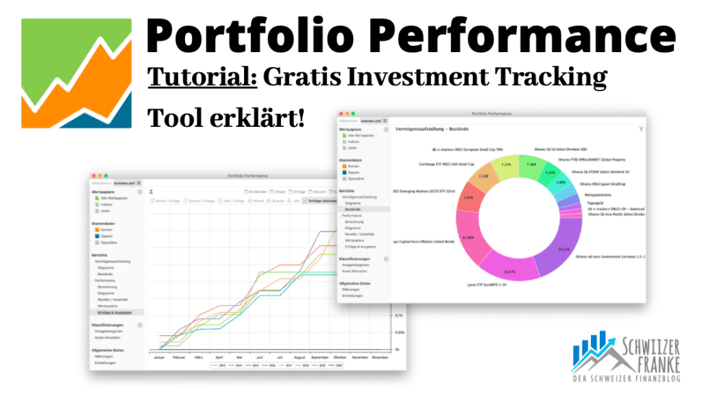 Portfolio Performance Tutorial Schweiz Tracking Software Aktien