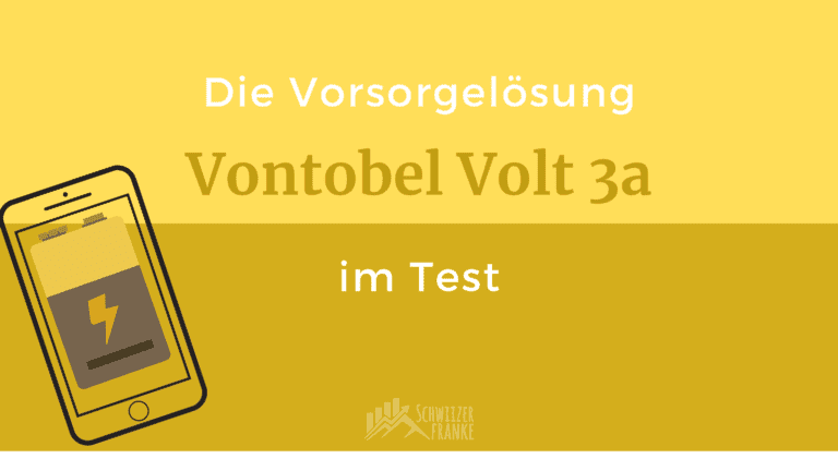 Vontobel Volt 3a Test in Review Experience Report Fees Raiffeisen Comparison Pillar 3a Pension 2021
