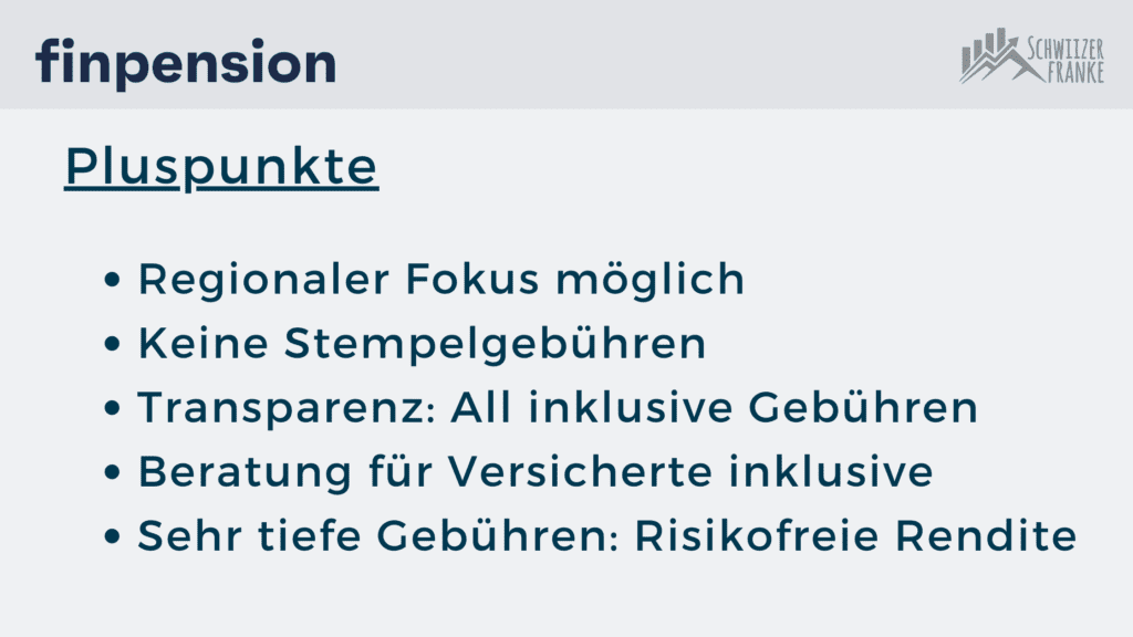 3a Finpension Testbericht Erfahrungen Vorsorgestiftung review