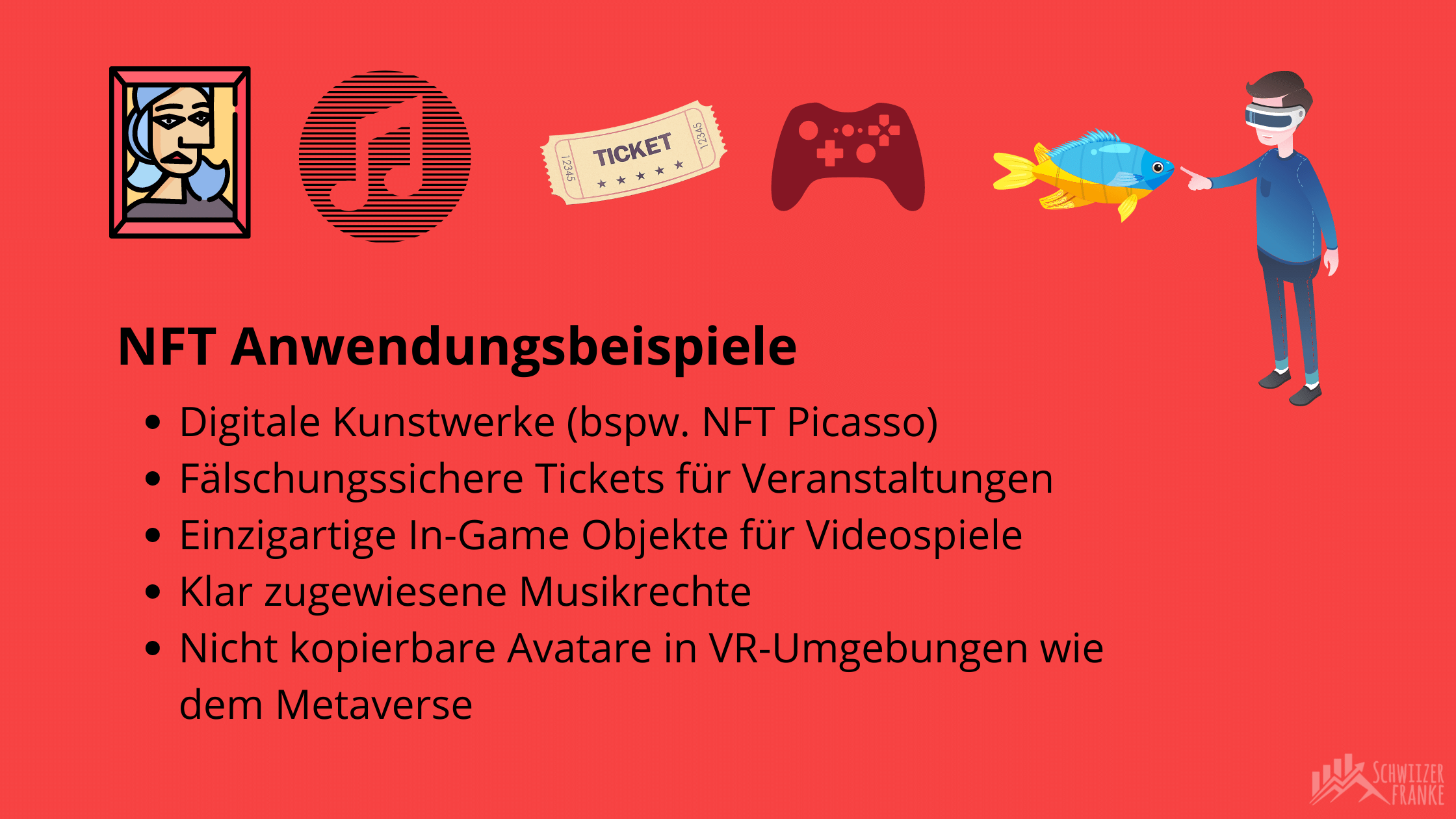 NFT Anwendungsbeispiele und wo kann man NFT kaufen und NFT verkaufen was bringt ein NFT