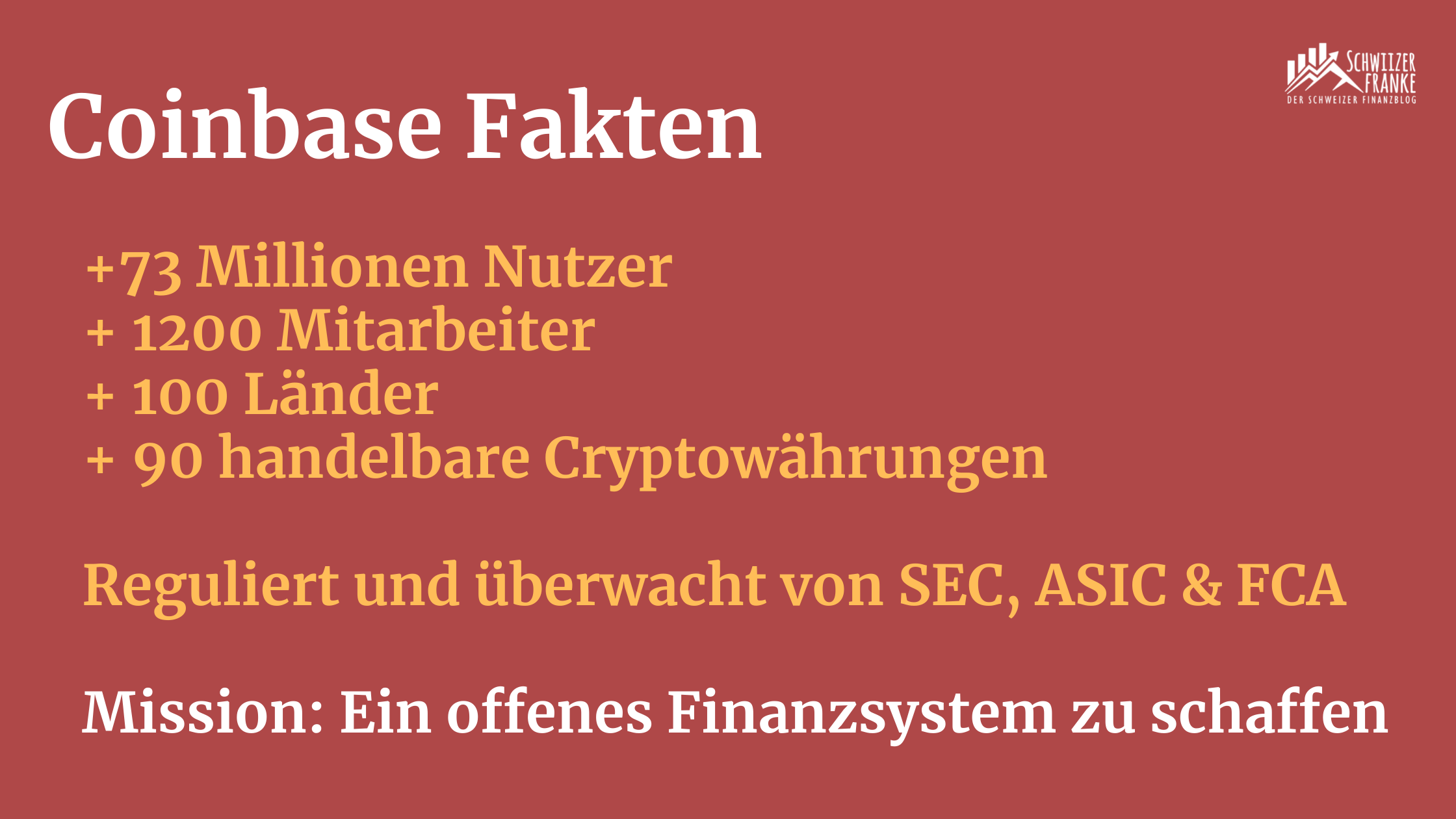 Coinbase Schweiz Review Test zu Gebühren Wallet und Steuern Alternative Crypto kaufen