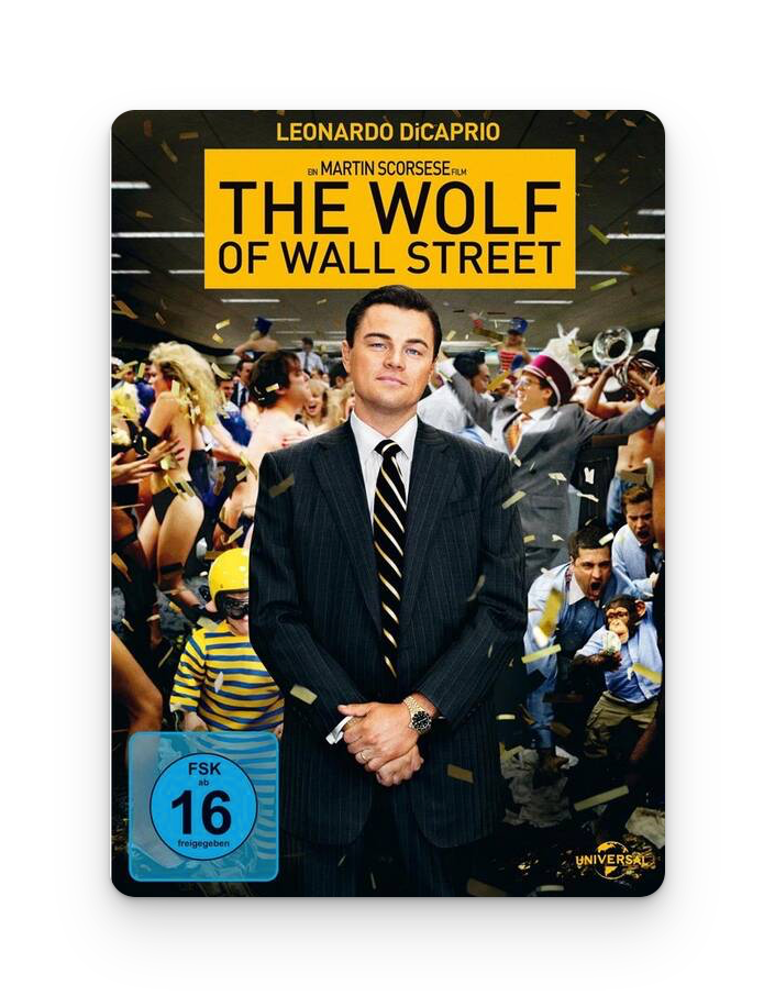 Best financial film of all time wolf of wallstreet film leonardo di caprio money