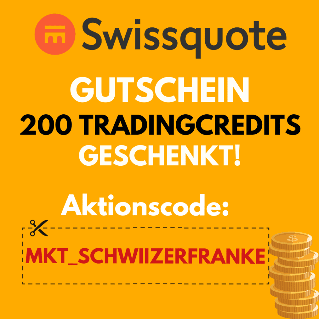 Swissquote Trading Credits Gutscheincode Swissquote Promo Code Freunde werben Swissquote Referral Code Voucher 200 tradingcredits