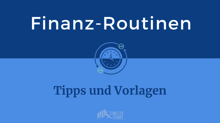 Financial routines Tips and templates Developing financial routines