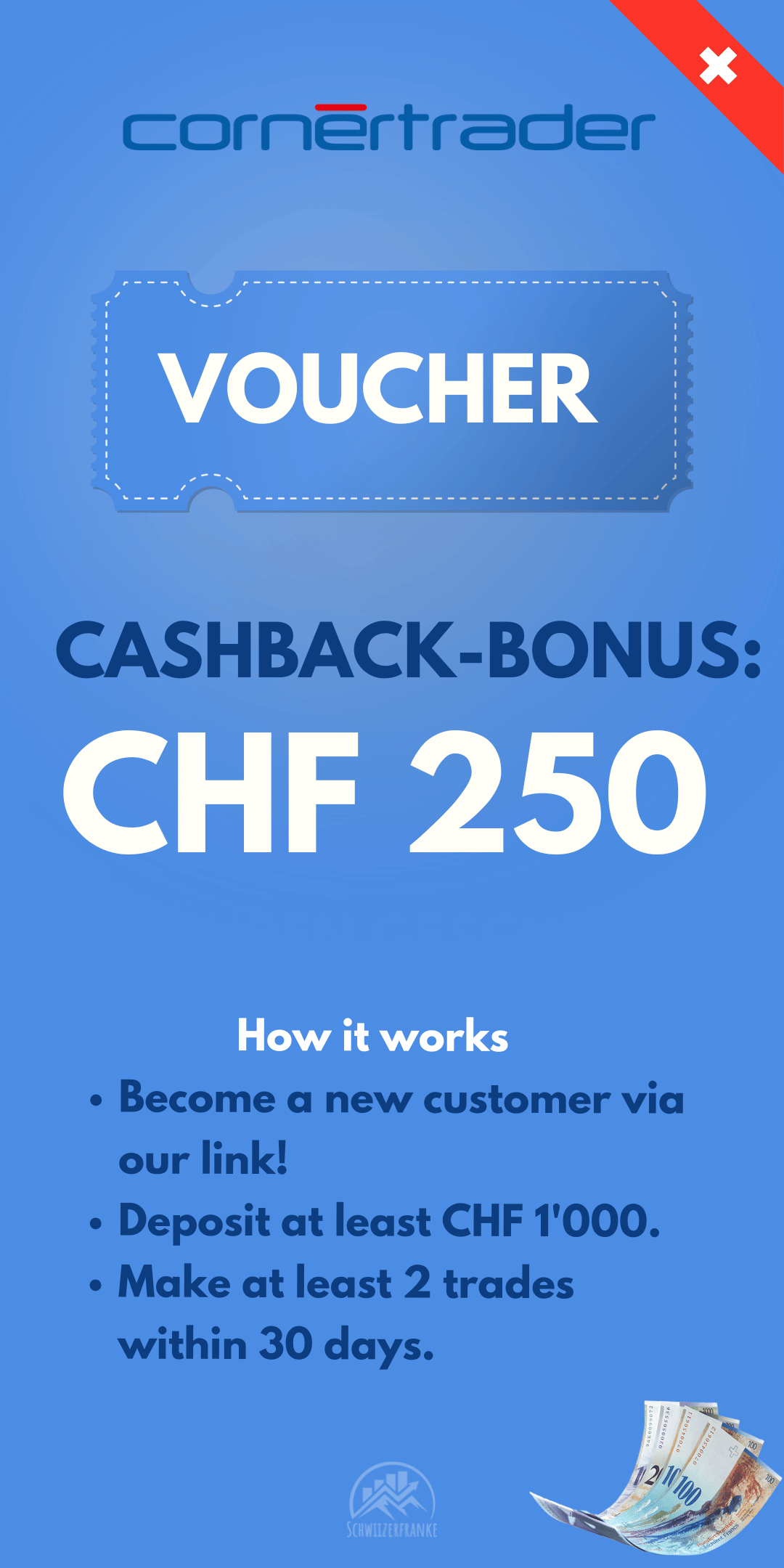 Cornertrader referral code Cornertrader voucher code Cornertrader bank voucher code Cornertrader code Cornertrader voucher code Cornertrader coupon code refer a friend Cornertrader promotion code