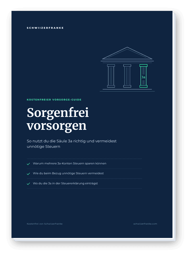 Cover Vorsorge-Guide Sorgenfrei vorsorgen